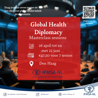 Masterclasses Global Health Diplomacy IFMSA-NL 