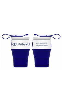 IFMSA-NL Inklapbare koffiebeker